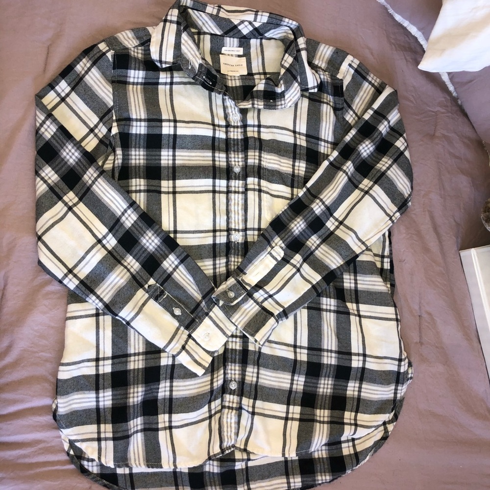AE Boyfriend Fit Flannel